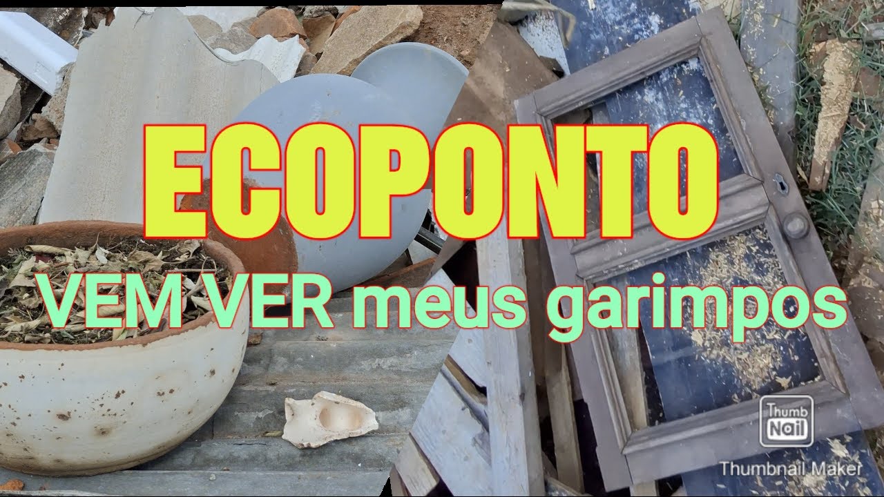 FUI GARIMPAR HOJE NO ECOPONTO