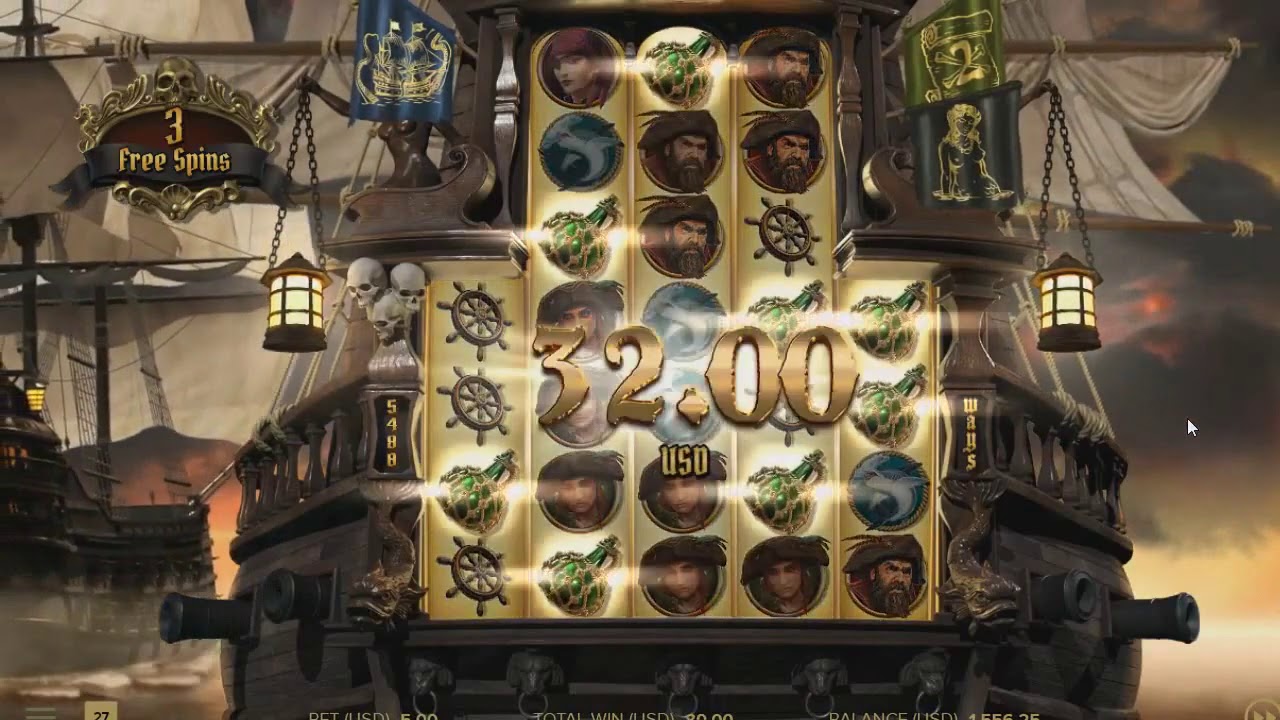 Rage of the Seas BIG WIN!!! New game by NETENT, FREE SPINS