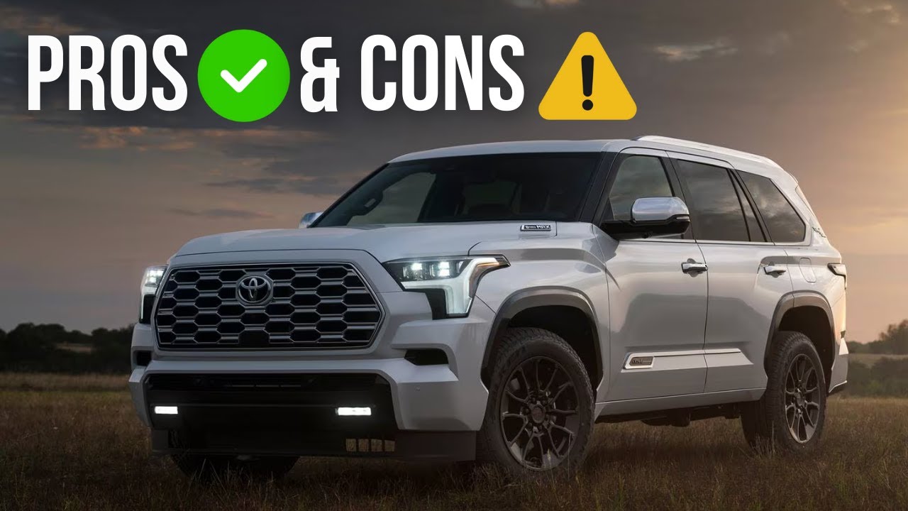 5 Pros & Cons of the 2026 Toyota Sequoia | Full-Size Hybrid SUV Review