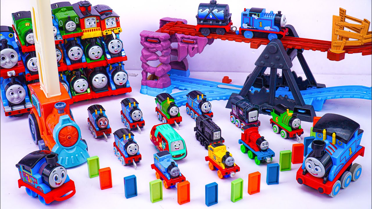 🚂💙 Thomas & Friends Track Toys Collection ASMR | Into the Rainbow Trains Playset 🚂🌈 Full Episode
