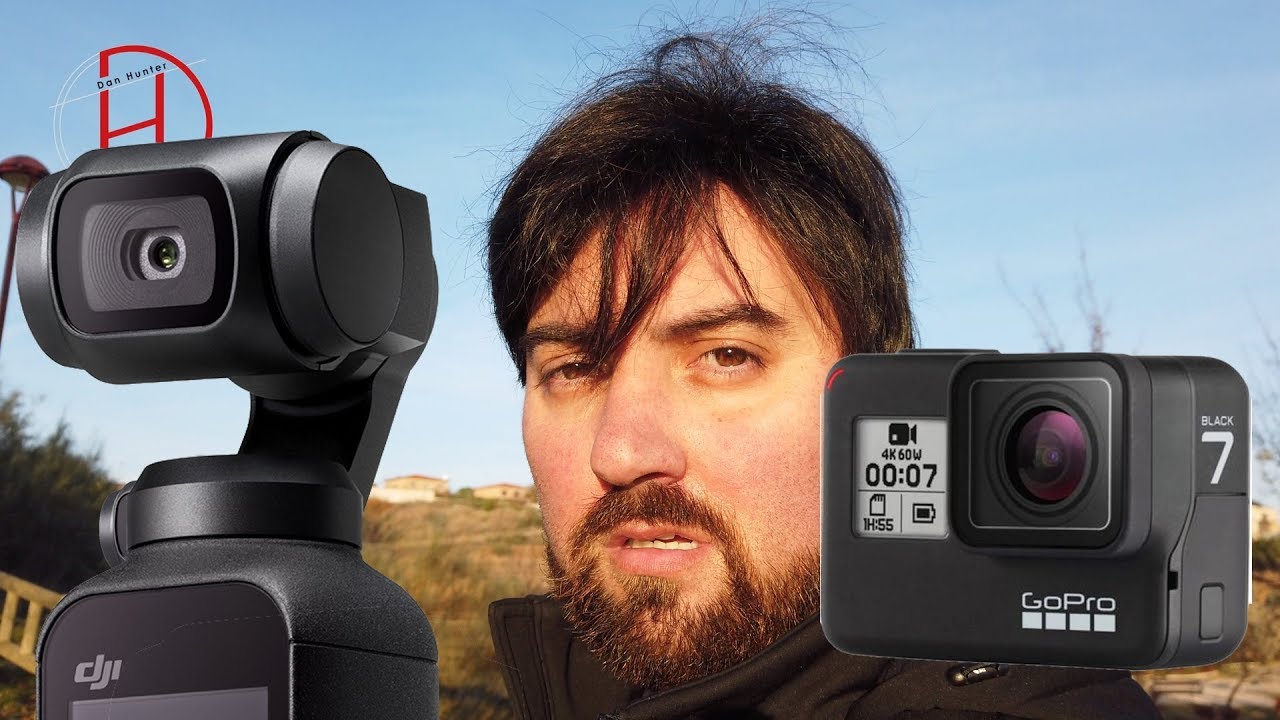 DJI OSMO POCKET vs GoPro Hero 7 BLACK Quién ESTABILIZA MEJOR? Hypersmooth VS Osmo Pocket