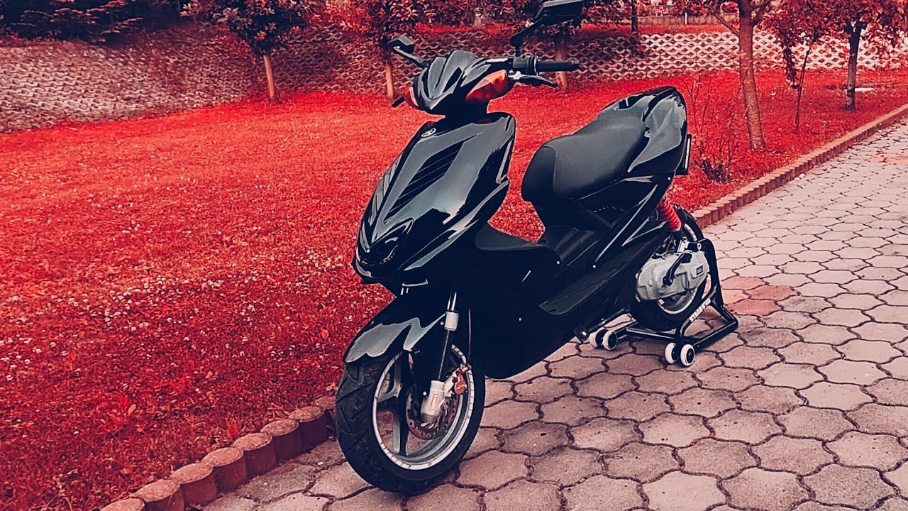 Yamaha Aerox , proiect de suflet , tuning 70cc aproape finalizat !