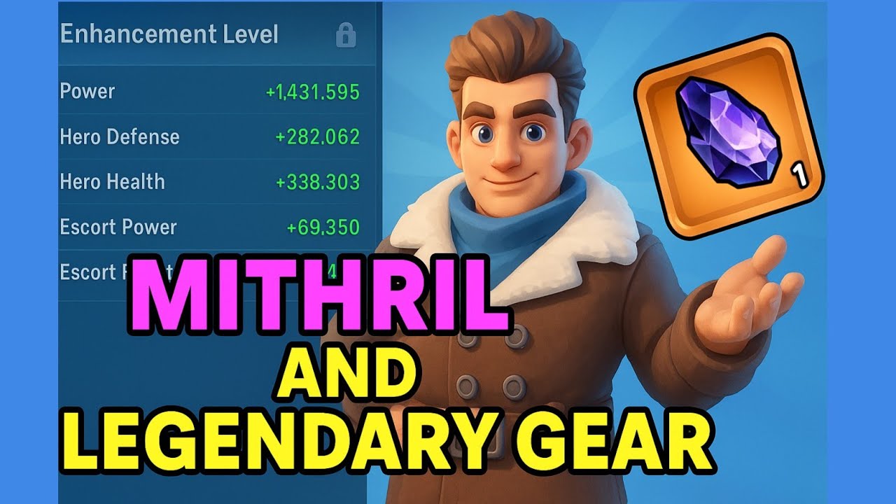 HOW to use Mithril in Legendary Gear - Whiteout Survival