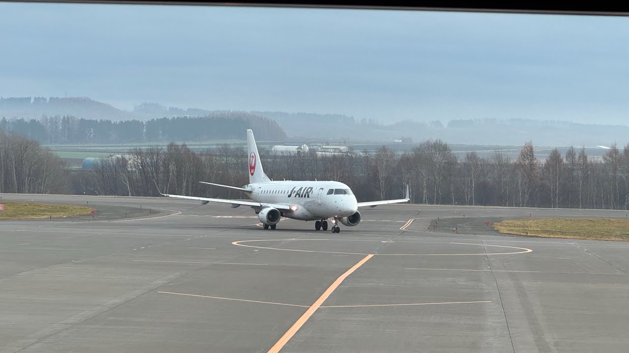 【最速移動】知床斜里から新千歳空港まで最速で移動するだけの動画（6:43発→定刻なら9:40着）　#ジェイエアー #女満別空港 #新千歳空港 #知床斜里