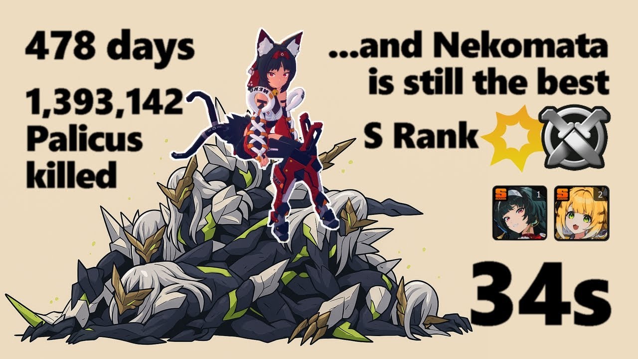 Nekomata on top of the food chain vs Palicus (34s) | Shiyu Defense 7 | ZZZ 2.3