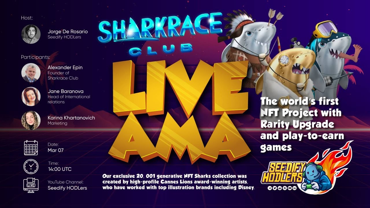 SharkRace Club: Appetite for Speed and Survival in the Depths