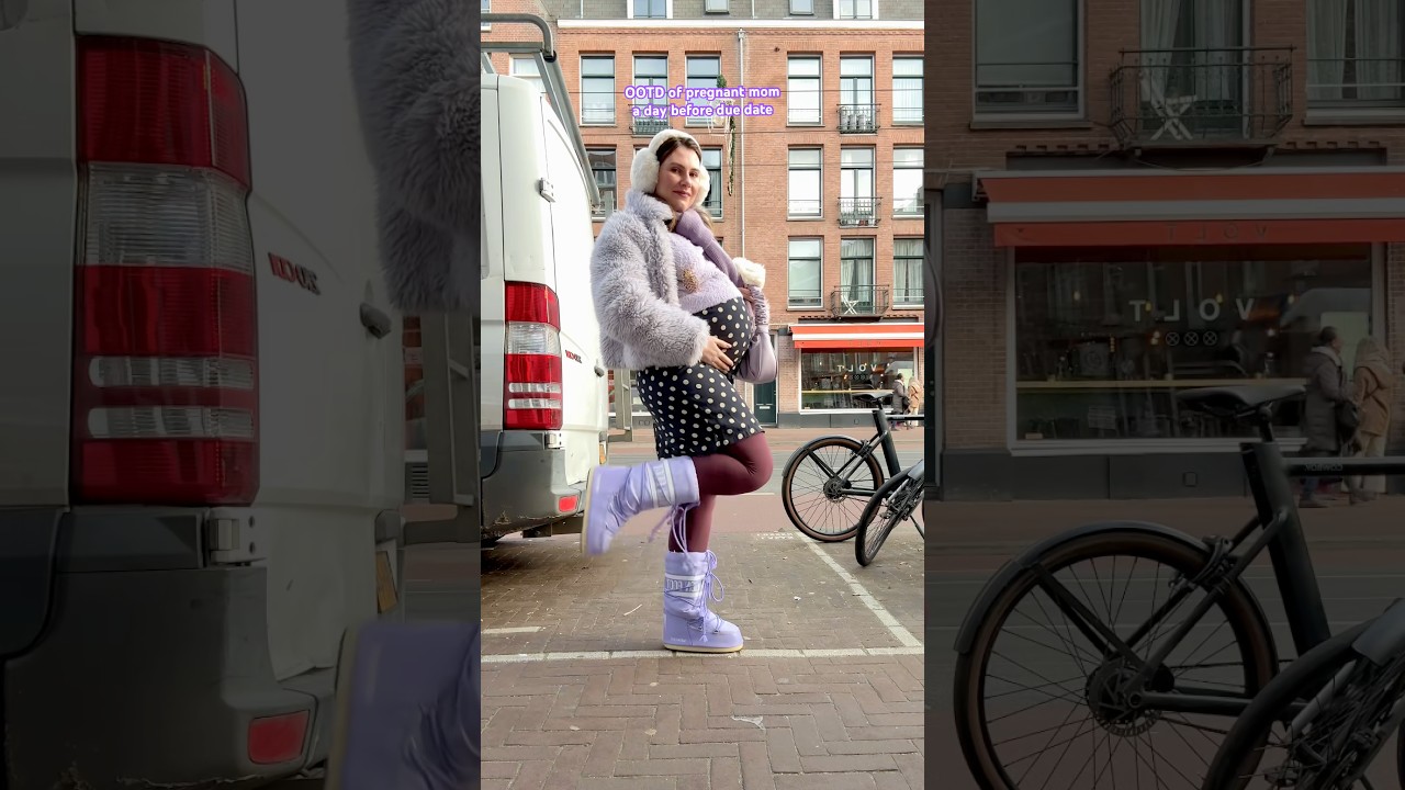Is it the Last OOTD of pregnant mom
