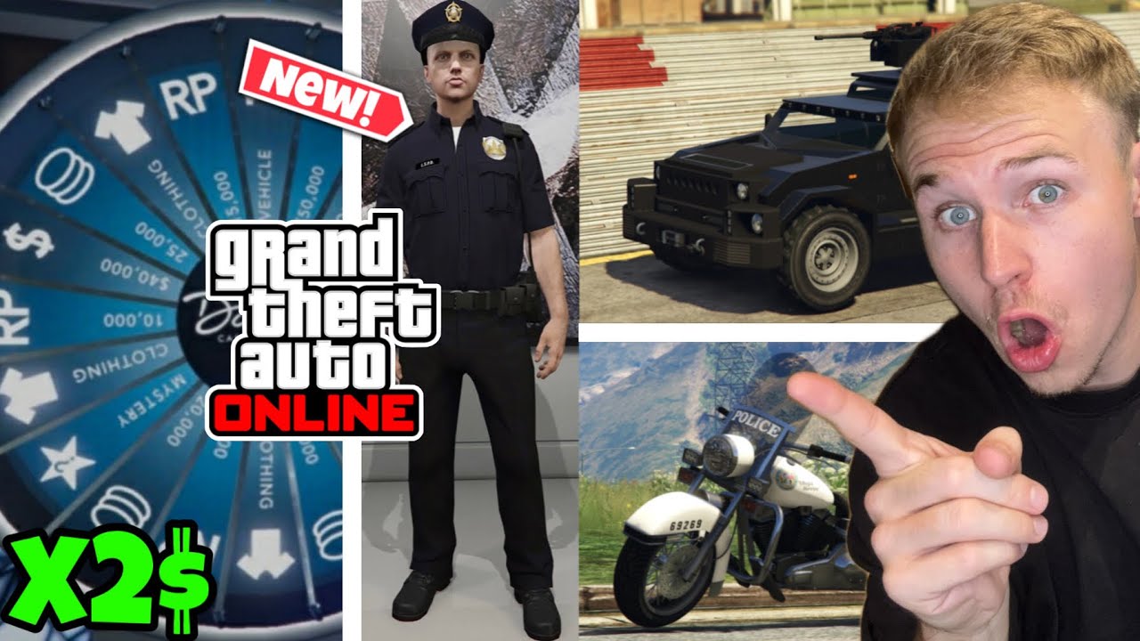 👮&zwj;♂️Neue EVENTWOCHE, POLIZEI OUTFIT & neues UPDATE in GTA 5 ONLINE❗️Geld verdienen & Casino Auto!
