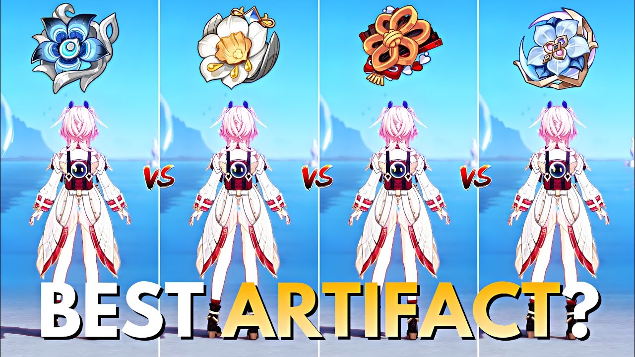 Best Artifact for Linnea! Husk vs Aubade! Genshin Impact
