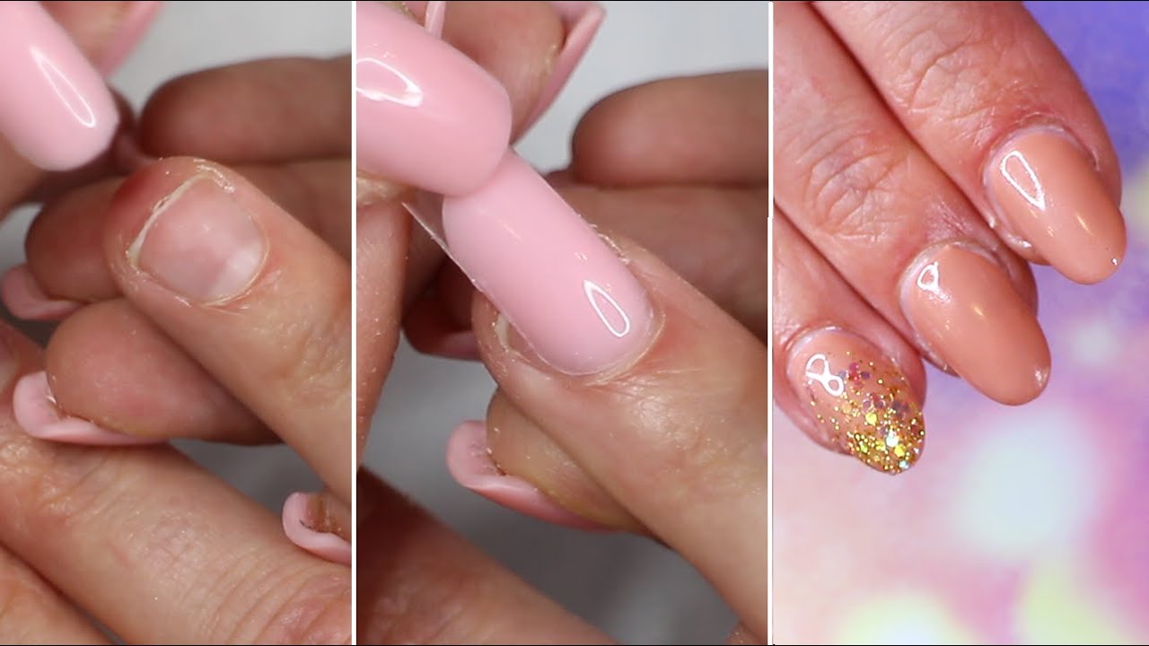 Dual Forms on nailbiter with Gelike polygel 025