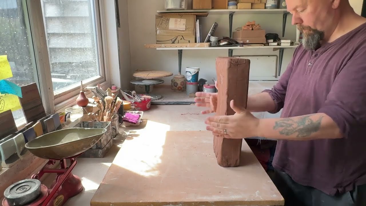 How I make Slabs for my Bonsai Ceramics