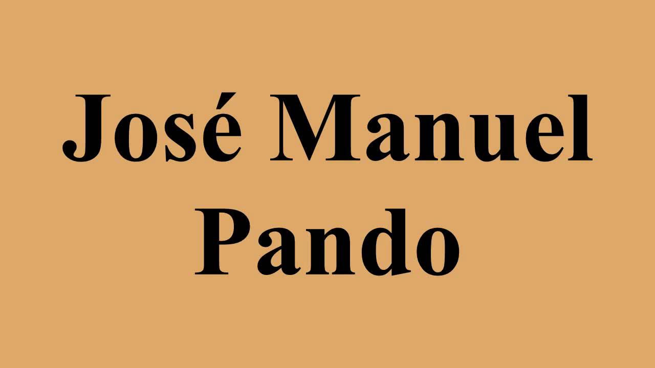 Jos&eacute; Manuel Pando