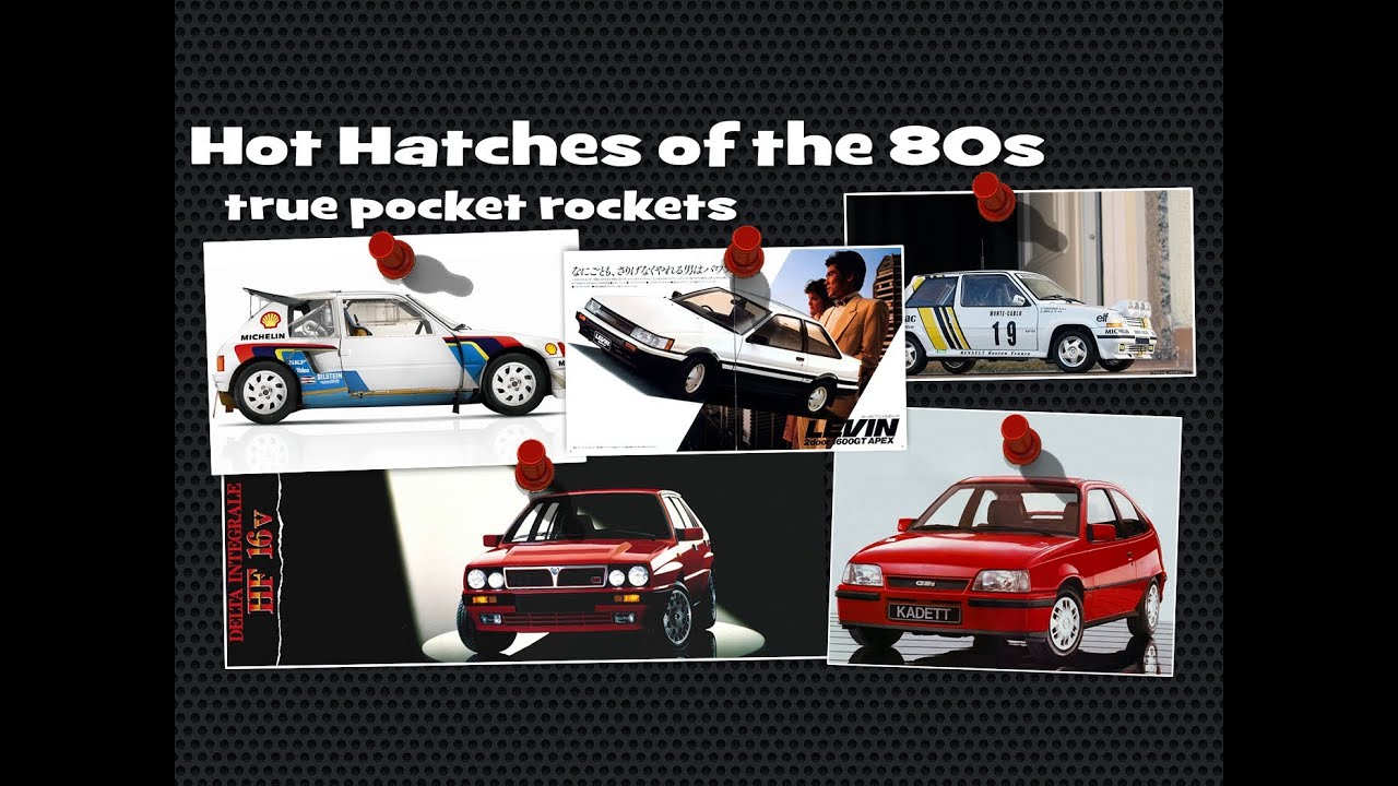 Best 80s Hot Hatchbacks - true pocket rockets tribute