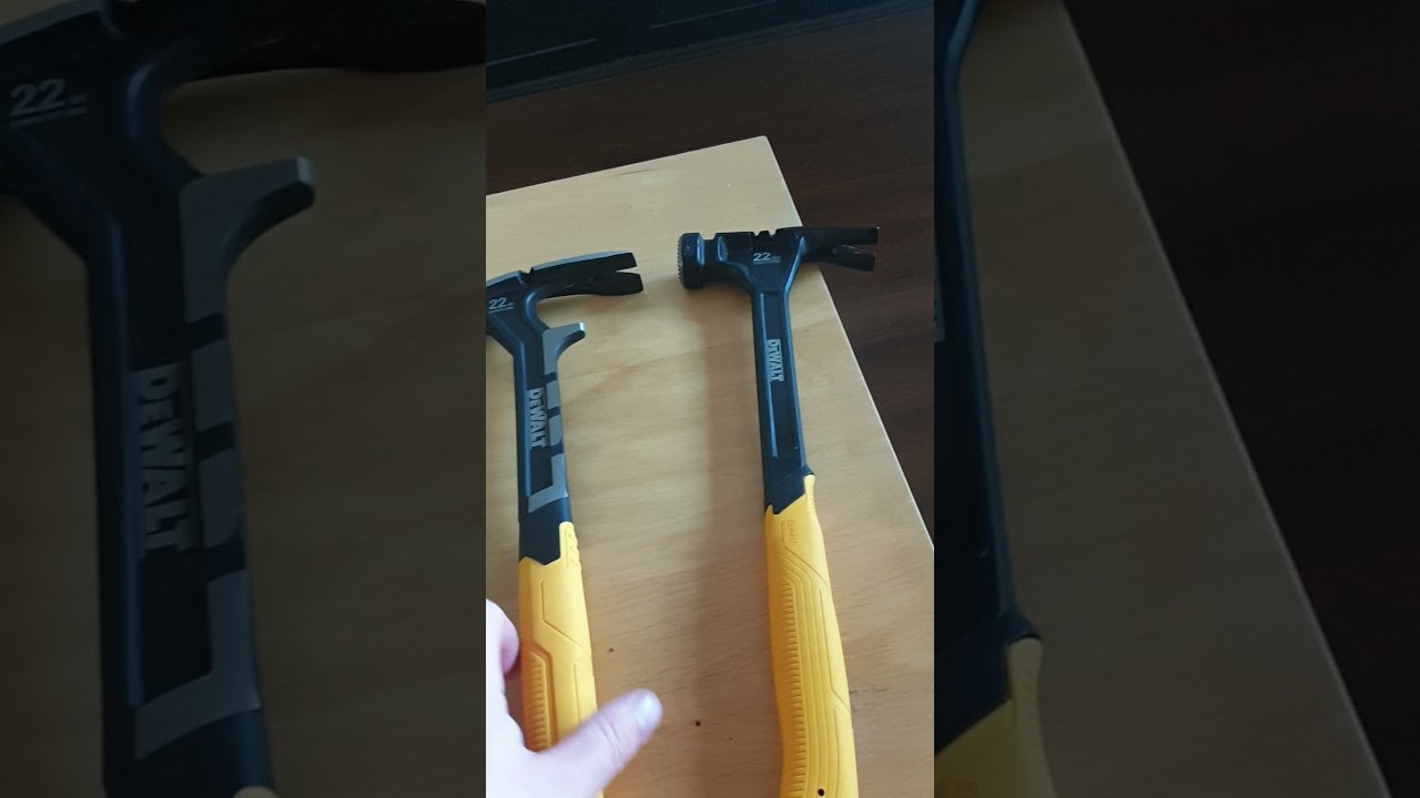 DeWalt 22 Oz framing hammer & 22 Oz demolition hammer