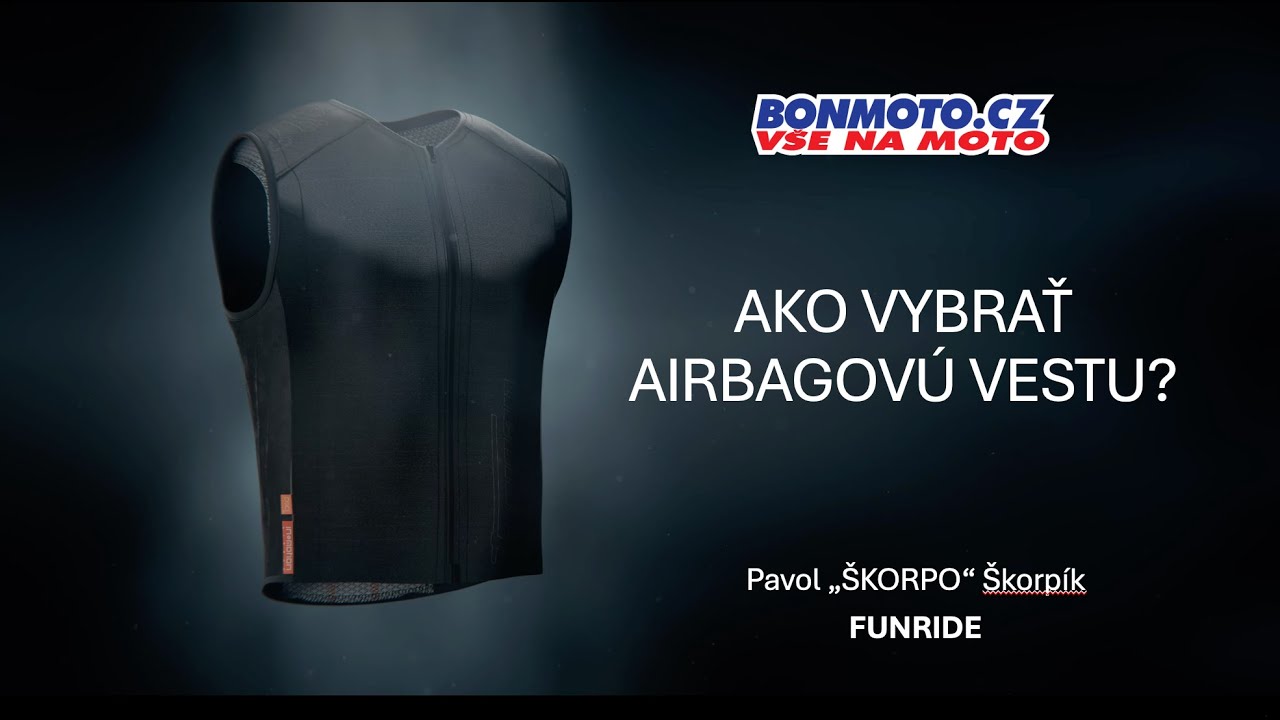 Ako si vybrať airbagovú vestu na motorku - Prezentácia | FUNRIDE