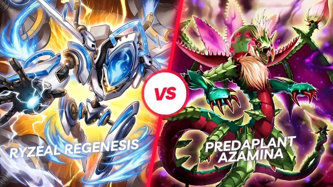Ryzeal Regenesis VS Predaplant Azamina | Yu-Gi-Oh! Locals Table 1