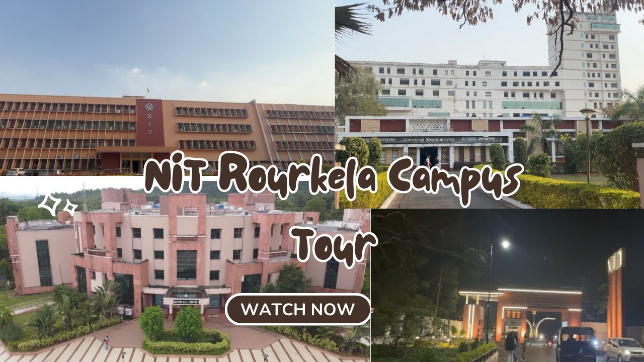 NIT Rourkela Campus Tour #nitrourkela #studentlife #campustour #campus