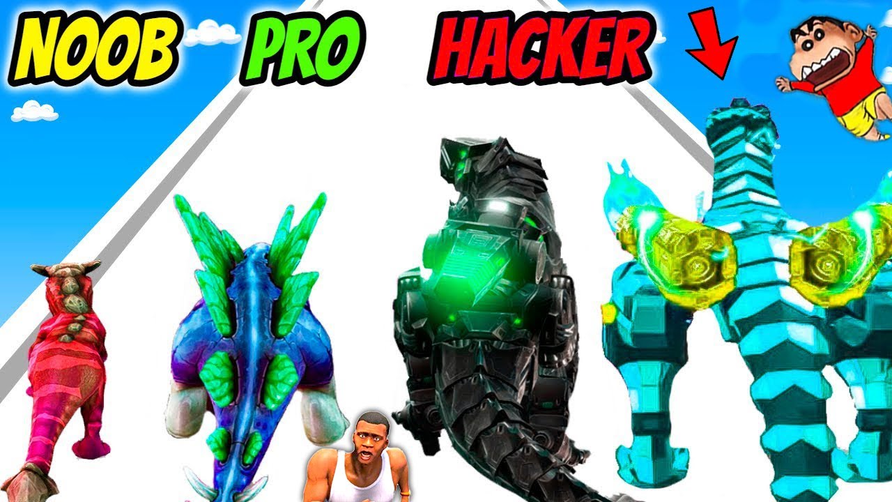 NOOB vs PRO vs HACKER in MERGE DRAGONS with SHINCHAN CHOP  Gameplay in Hindi