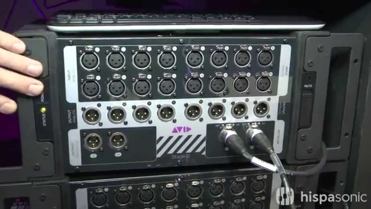 Sistema de mezcla Avid S3L