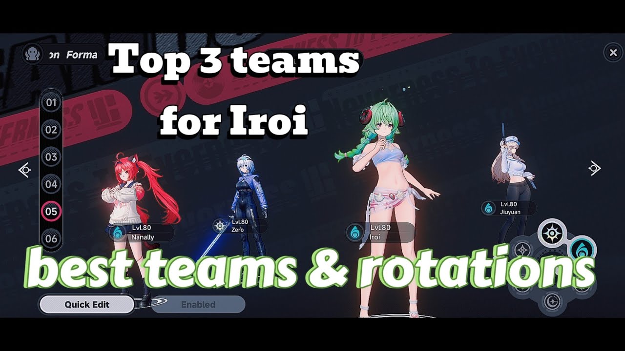 Iroi team guide | best teams and rotations (NTE)