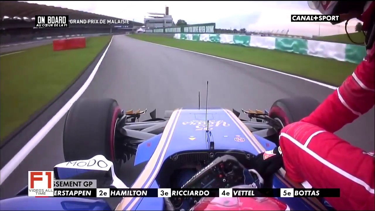 Pascal Wehrlein Recoje  A Vettel Antes Que El Safety Car Sepang 2017