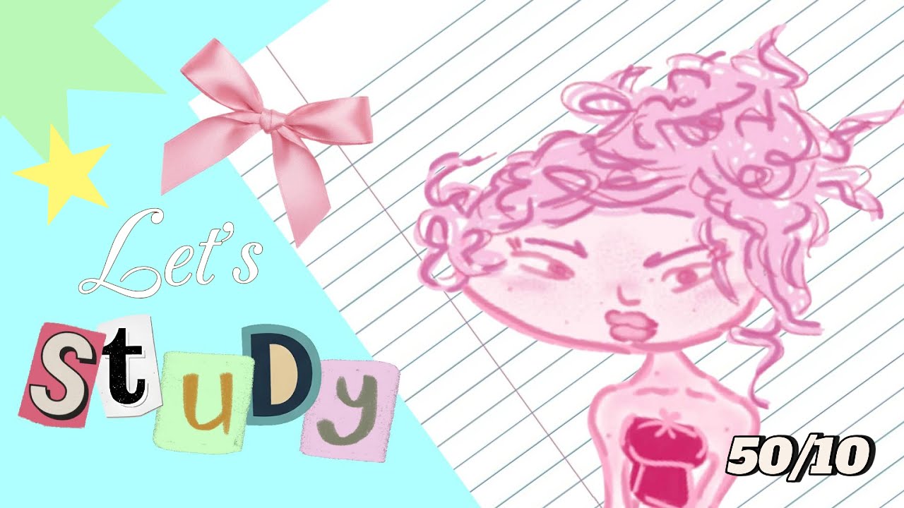 Pomodoro Study Timer – 50/10 Focus | Study With Me | Betty