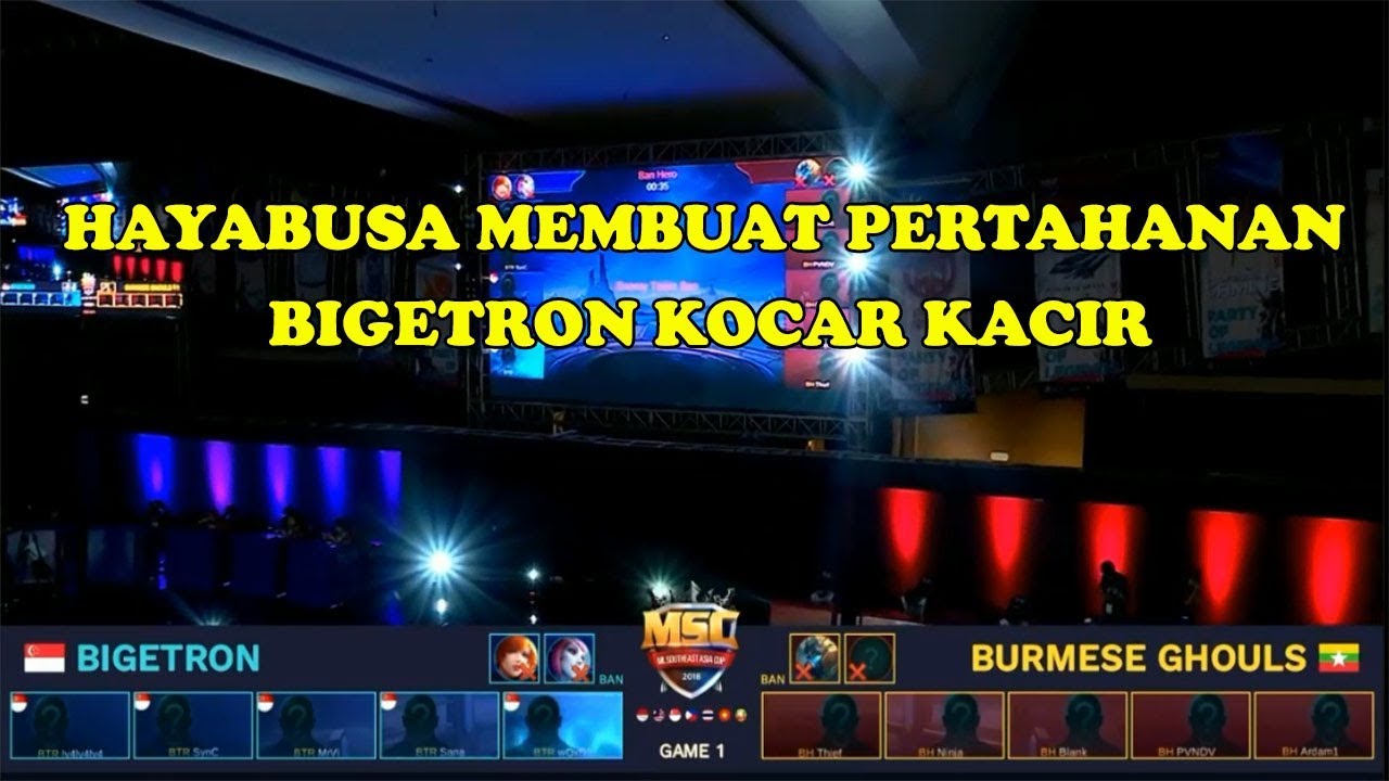 BIGETRON VS BURMESE GHOULS | MSC 2018