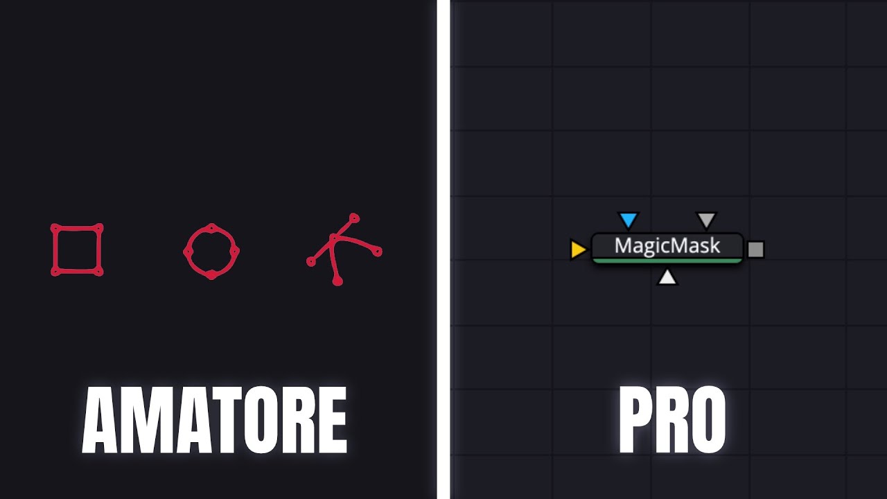 La TRANSIZIONE con MAGIC MASK che TUTTI Dovrebbero USARE (DaVinci Resolve)