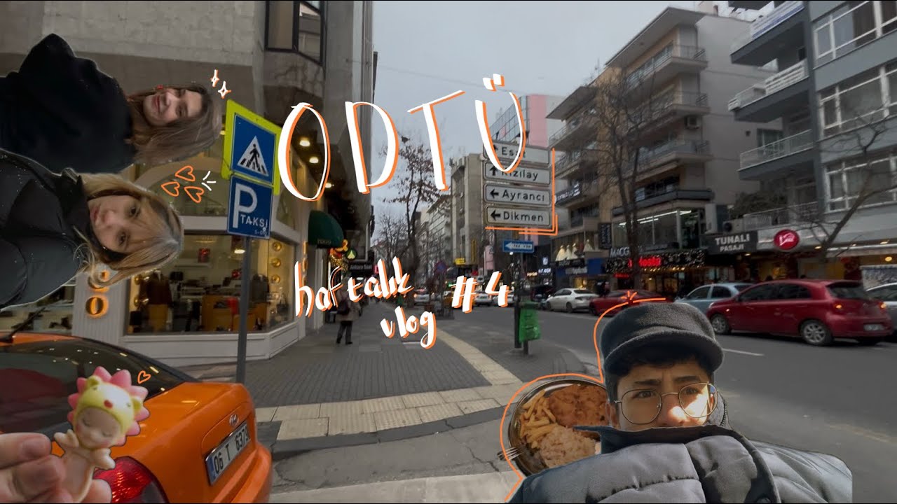 odtü vlog #4 | güz dönemi son haftası 
