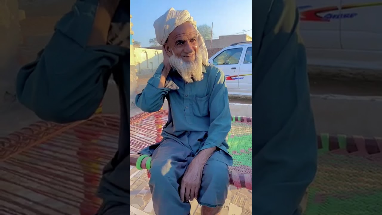 میرے پنڈ کے بزرگوں کی بہت ہی دلچسپ گفتگو کرتے ہوئے 