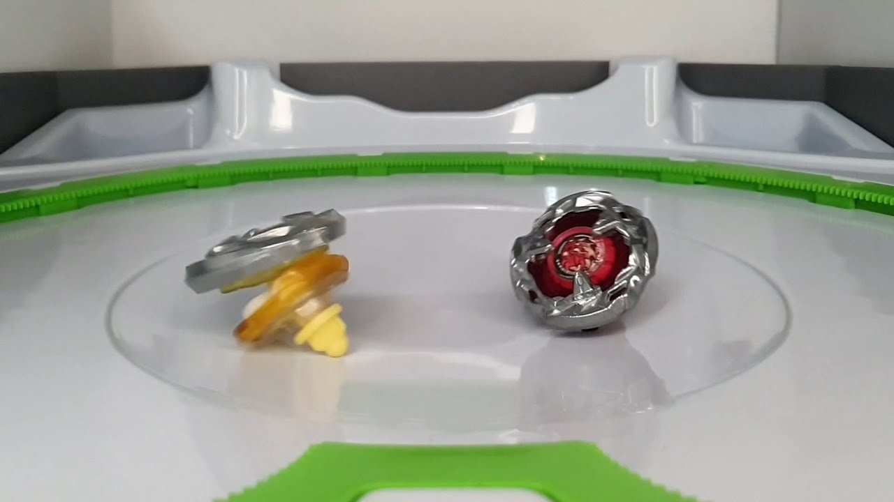 Battle#066 - BX-02 HELLSSCYTHE vs BX-03 WIZARDARROW - Beyblade Xtreme Ultimate Battle!