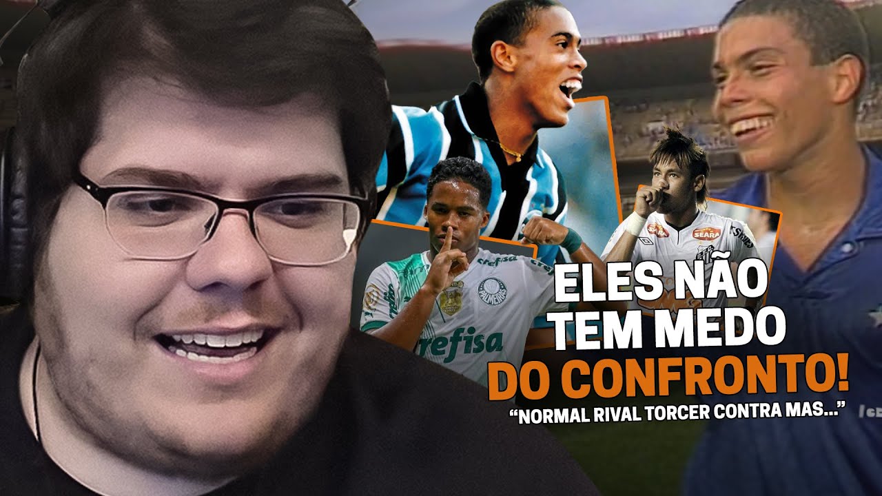 CASIMIRO REAGE: RONALDINHO, NEYMAR, RONALDO OU ENDRICK? MELHOR JOVEM NO BRASIL | Cortes do Casimito