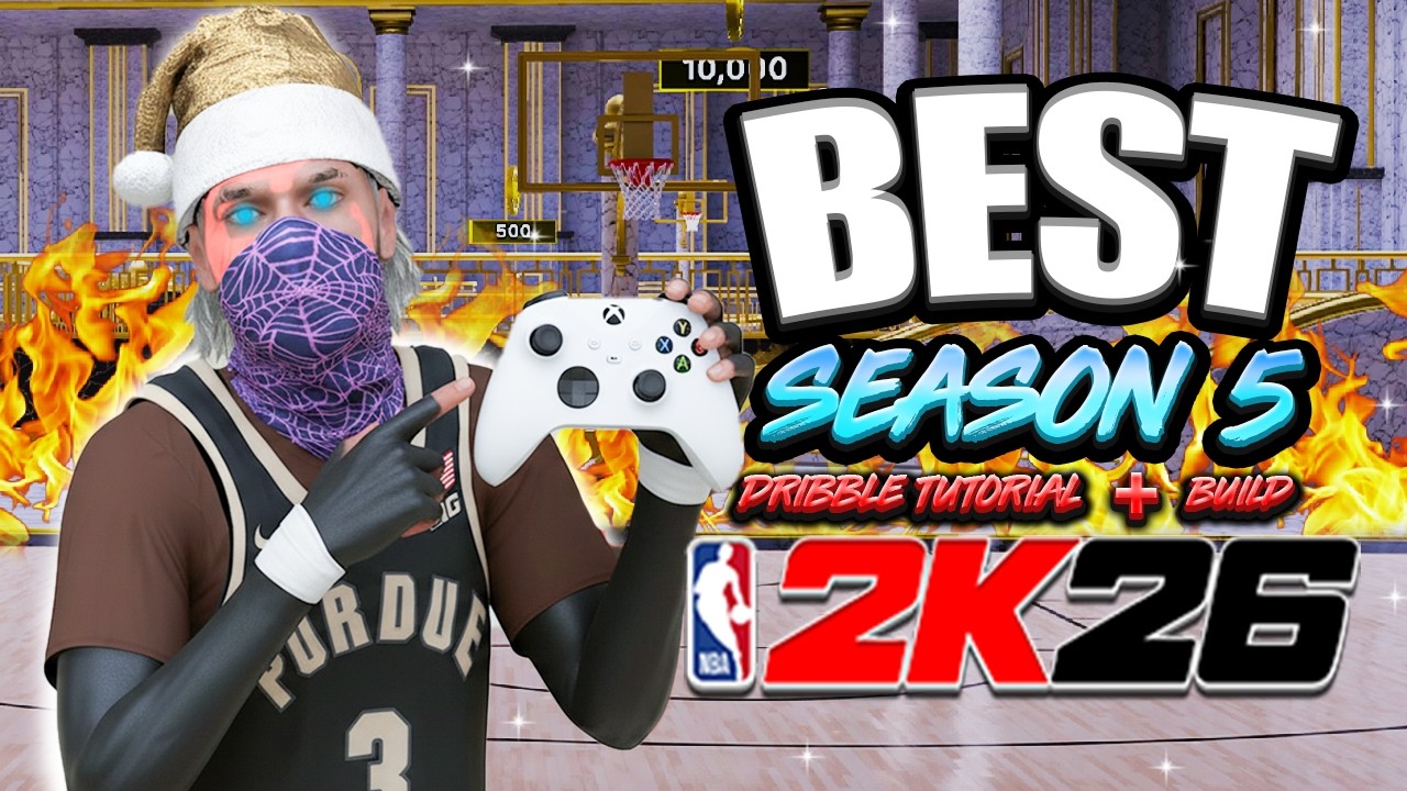МОИ *НОВЫЕ* АНИМАЦИИ 5 СЕЗОНА + УРОК ПО ДРИБЛИНГУ С ВИДЕО РУКОЙ В NBA2K26! ЛУЧШИЙ СТИЛЬ ЗАЩИТНИКА...