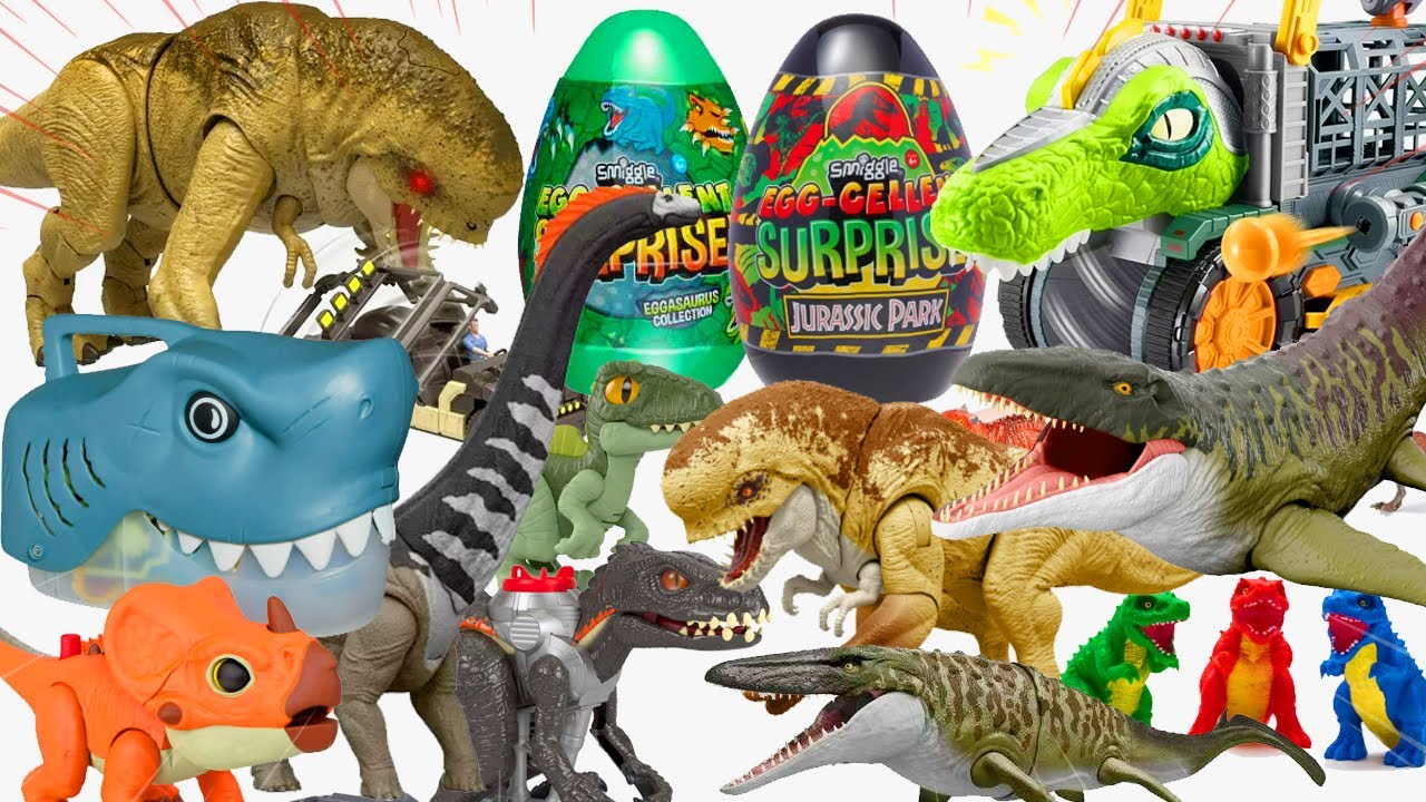 Bộ Sưu Tập Khủng Long Mattel Nhập Mỹ Khủng Long Bạo Chúa T-rex D-rex Mosasaurus Titanosaurus