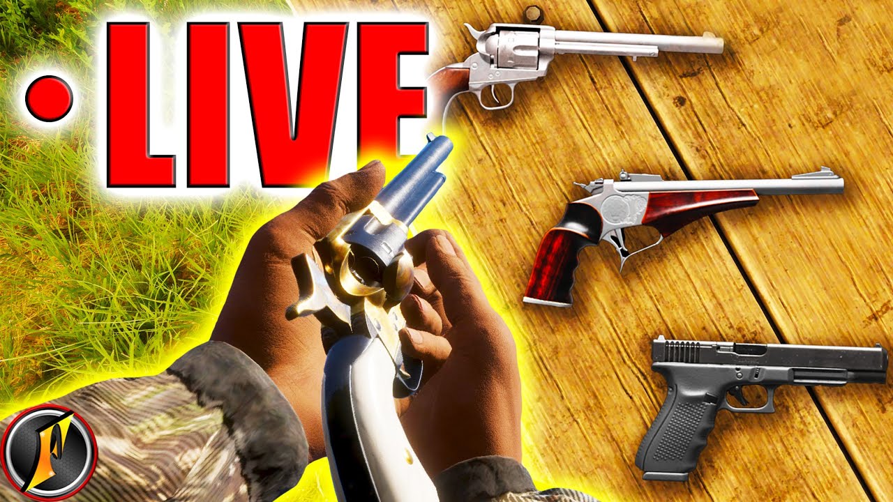 Testing Out the New Handguns in Call of the Wild [Early Access] | LIVE!