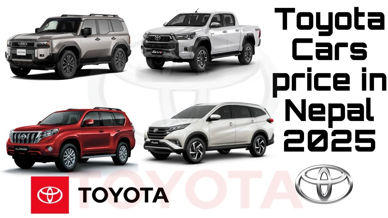 Toyota Cars Price In Nepal 2025 | PriceCheckGarage