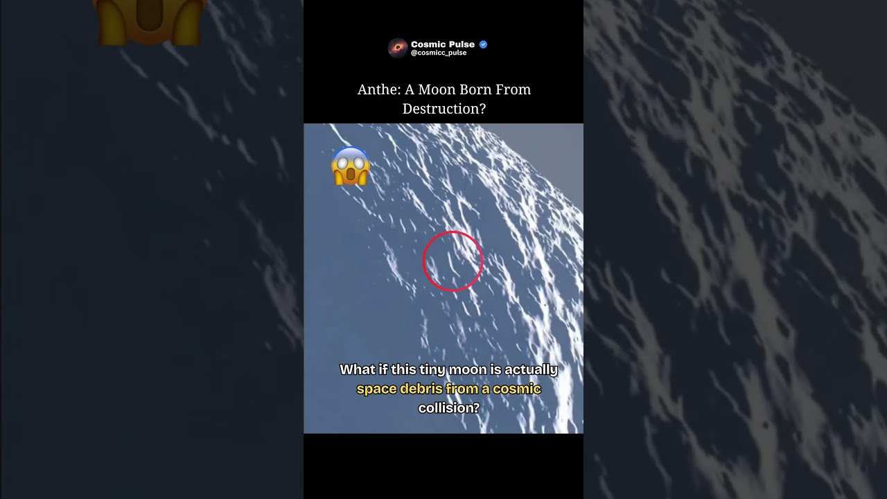 Anthe: Saturn&rsquo;s Moon Born From Destruction?#shorts #trending #viral #space #cosmos #spaceexploration