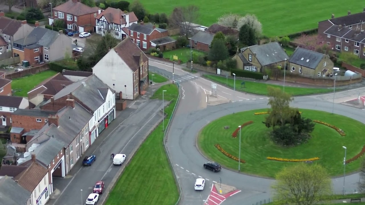 Over The Top Of Guide Post Working Mens Club Ltd & Surrounding Area