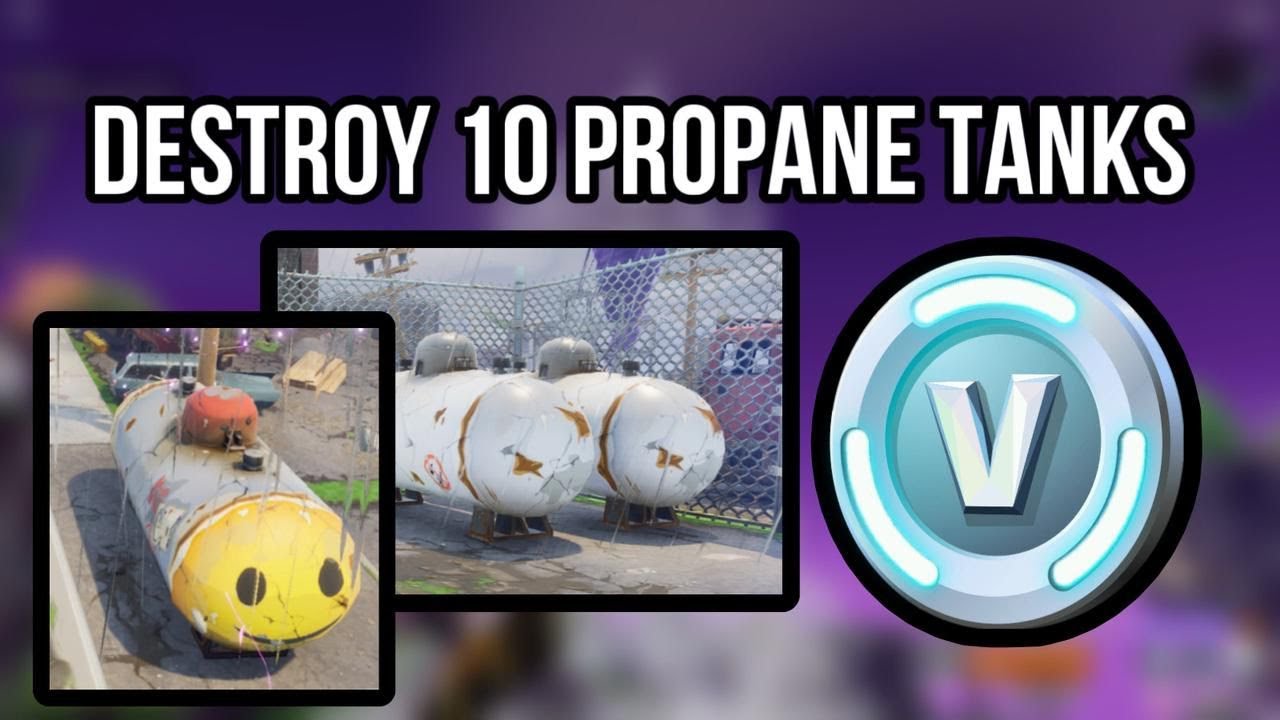 💣 Fortnite STW: How to Destroy 10 Propane Tanks FAST – Daily Quest Guide!