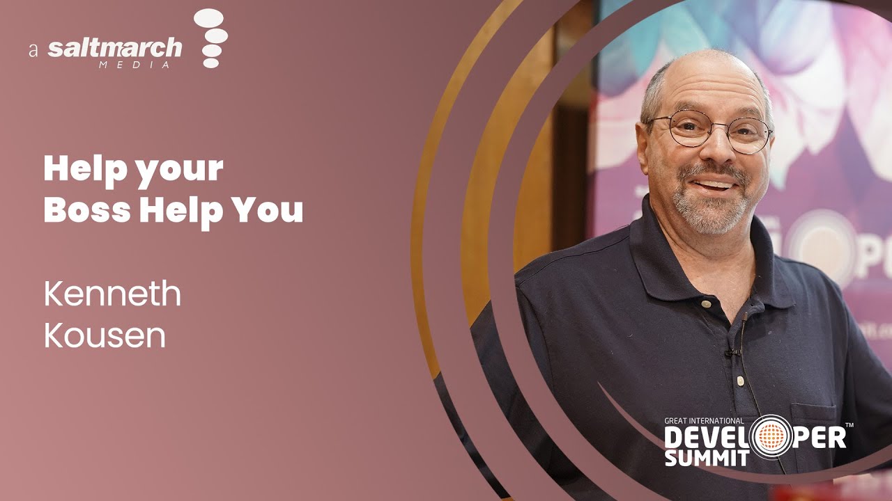 Help your Boss Help You    -  Kenneth Kousen
