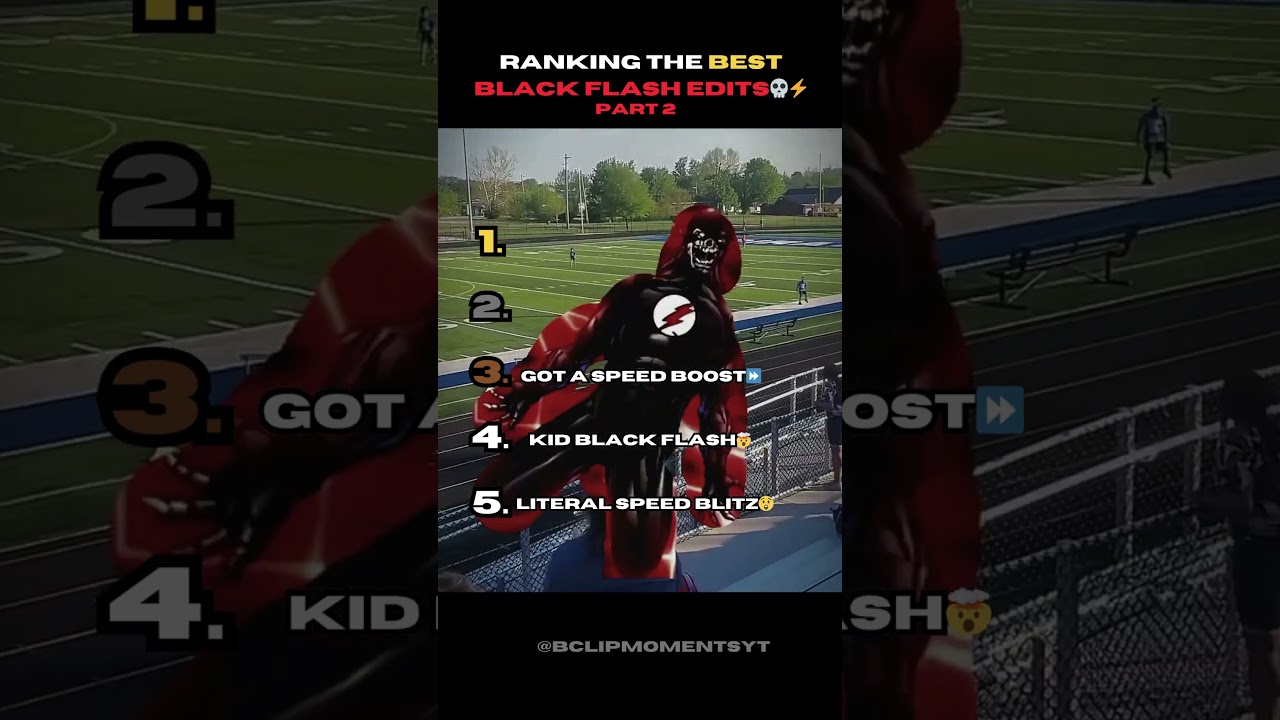 Ranking The Best Black Flash Moments💀⚡ 