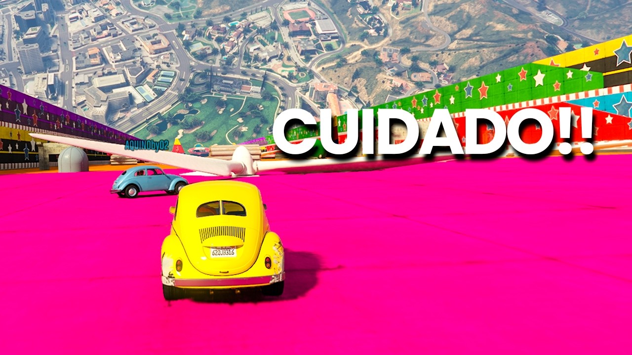 Hicimos una MEGA RAMPA de GTA