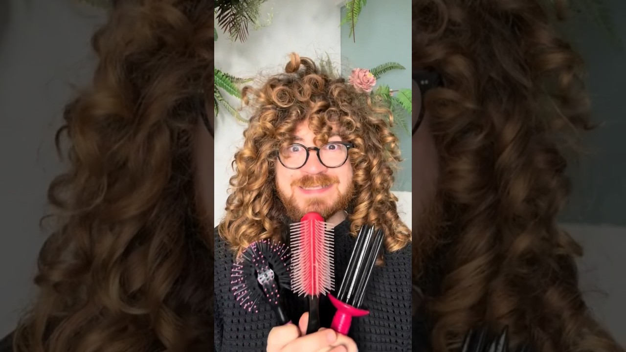 3 SPAZZOLE PER CAPELLI RICCI ! Pt1