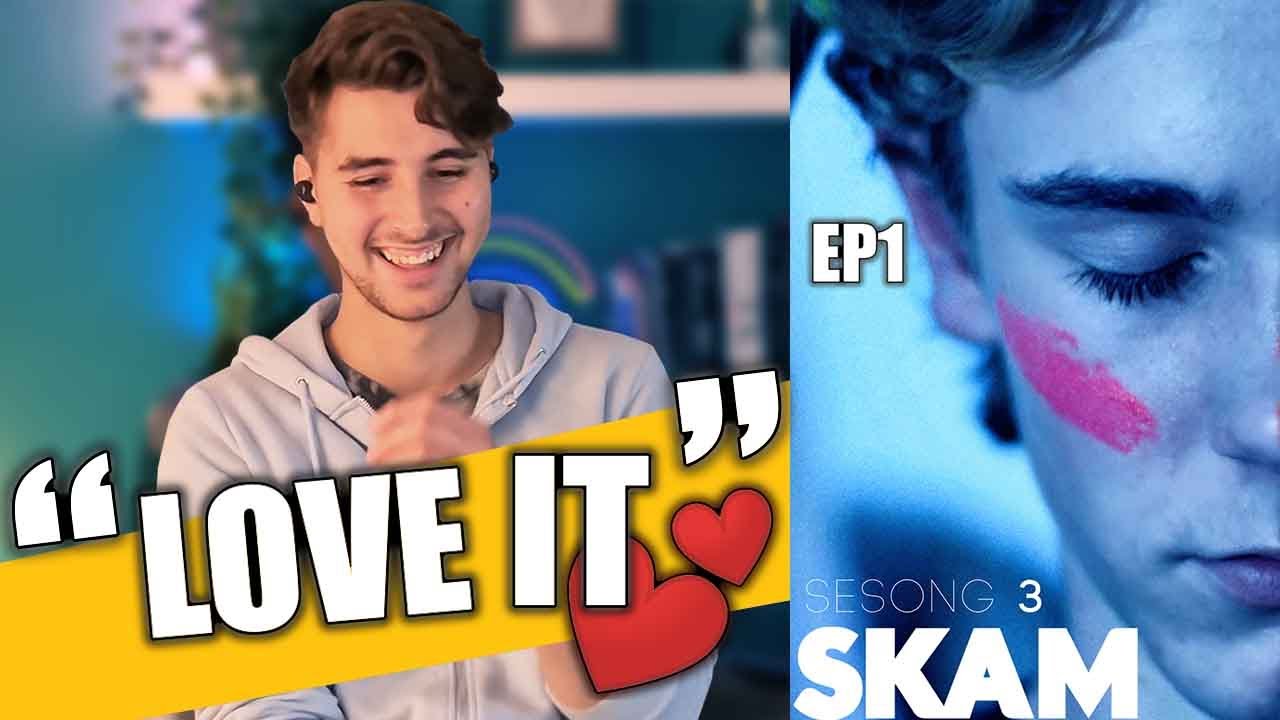 SKAM сезон 3 серия 1. Реакция британского бисексуального мальчика на Кортни Джай