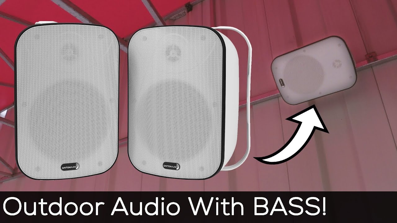 Dayton Audio IO65XT Indoor/Outdoor Speakers are here!