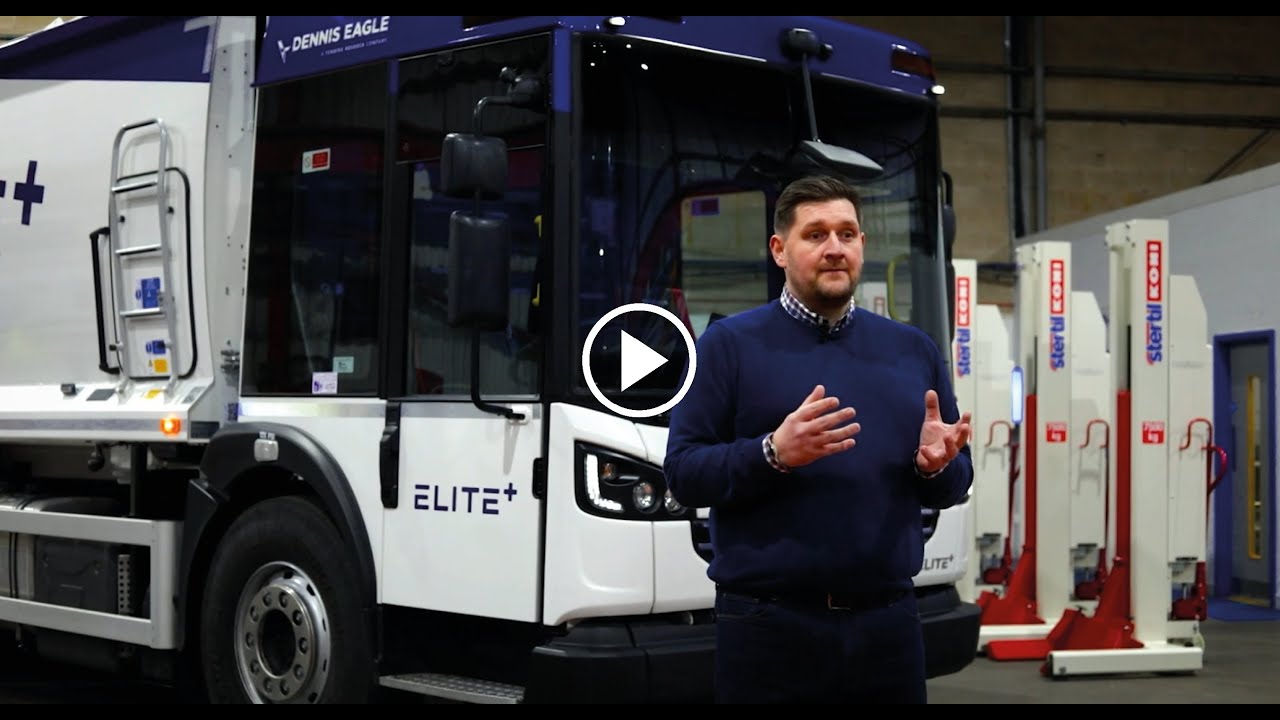 The new Elite+ Refuse Collection Vehicle
