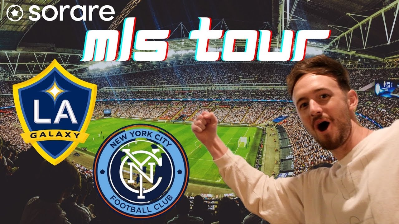 MLS TOUR: Ep 1 LA Galaxy vs NYCFC Gameday Vlog!
