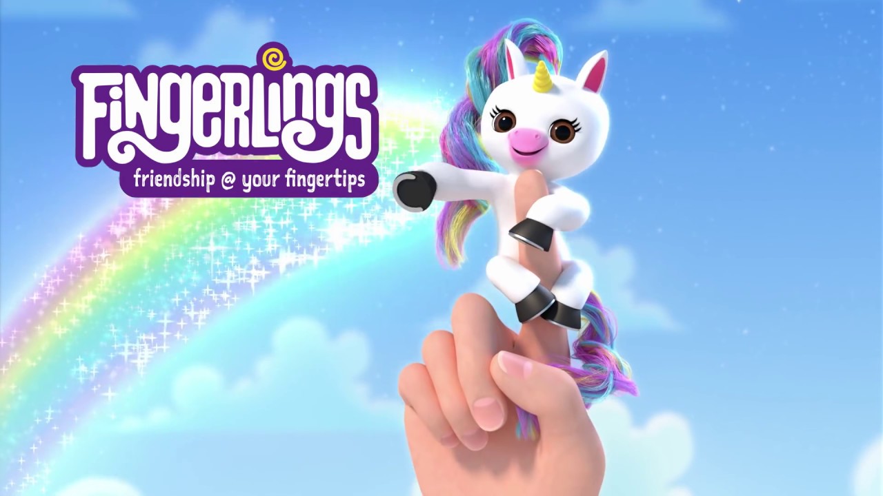 Fingerlings 💜 Gigi The Unicorn 🦄