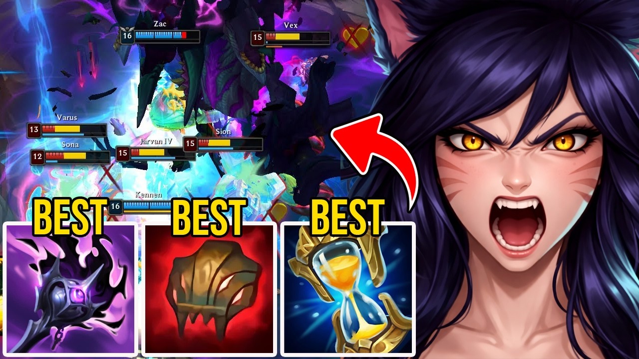 THIS AHRI BUILD TURNS YOU INTO A RAID BOSS (1V9 MACHINE) &ndash; 2026 Ahri MID