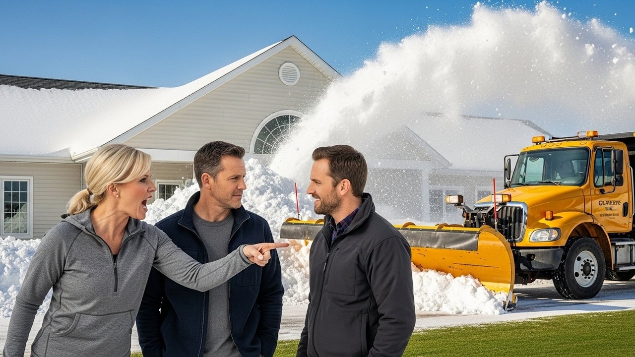 HOA Fined Me for Snow Piles on My Lawn, So I Redirected the Plow and Buried Their Clubhouse